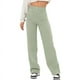 thumbnail image 5 of Pantalones rectos holgados casuales con botones y pierna ancha y bolsillo de cintura alta para mujer de otoño europeo y americano, 5 of 5
