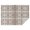 Boho Bohemia Flower-3, variant on Boho Bohemia Flower Rectangle Tablecloth 60"x84",Waterproof Polyester Rectangle Table Cloth, Wipeable Spillproof Polyester Tablecloth for Dining, Camping, Indoor and Outdoor