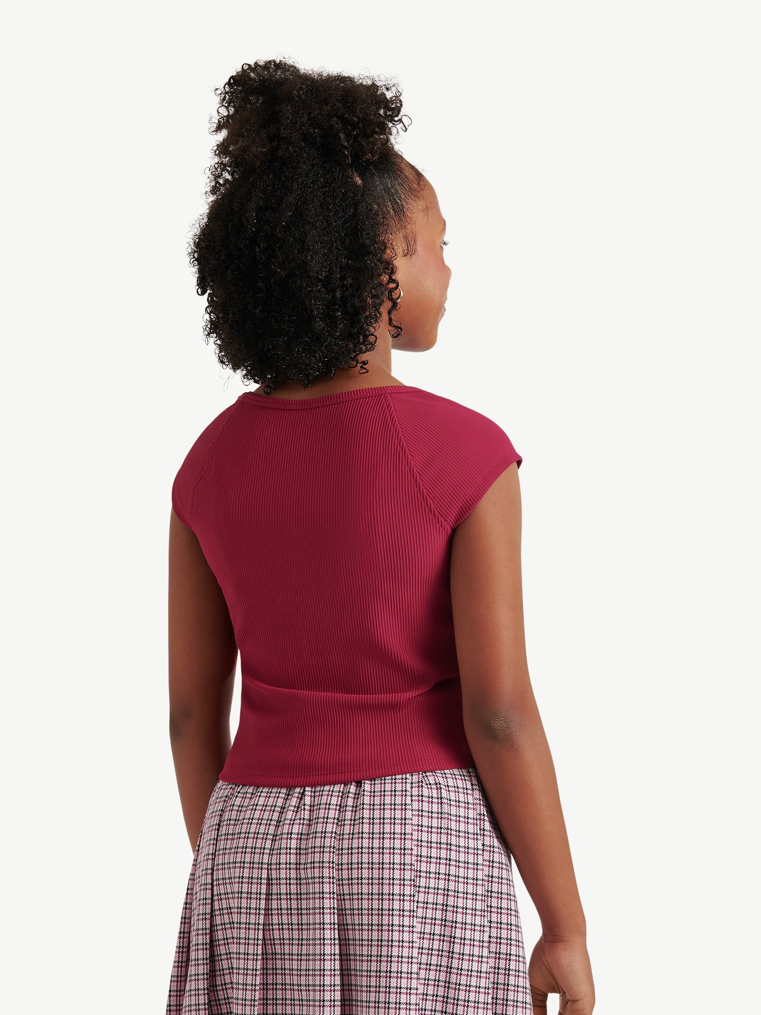 Justice Girls Cinch Base Layer Top, Sizes XS - XLP