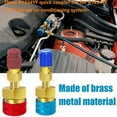 thumbnail image 4 of 2x Quick Connector Adapters R1234YF to R134A High Quick Couplers Connectors Fast, 4 of 8