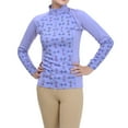 thumbnail image 3 of Equine Couture Ladies Snaffle Bits Sport Shirt- Blue- 3X, 3 of 7