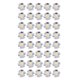 thumbnail image 1 of 40pcs 1W 24V 16mm/0.6in LED Bulbs Aluminum Base Low Power Consumption for Flashlights Headlights Warm Light, 1 of 4
