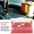 thumbnail image 1 of Automatic Needle Threader Double Ended Hand Sewing Tool Efficient Embroidery Aid for Quick and Easy Fabric Craft Projects, 1 of 3
