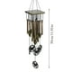 thumbnail image 3 of Colgante De Campana De Viento De Madera Decoración Casera De Madera Hecha A Mano Porche Exterior Patio Colgante De Campana De Viento Sonido Natural Del Viento Decoración Atmosférica, 3 of 4