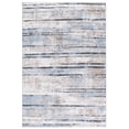 thumbnail image 2 of SAFAVIEH Bayside Donella Abstract Polyester Machine Washable Area Rug, Blue/Gold, 8' x 10', 2 of 13