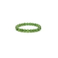 thumbnail image 3 of Natural Green Apatite 8mm Round Shape Smooth Cut Beads Stretchable Bracelet for Men & Women., 3 of 3