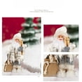 thumbnail image 7 of LEFTHIGH Home Santa Claus Figurines 18inch Christmas Standing Santa Claus Doll Xmas Santa Claus Statue for Christmas Window Display Scene Home Desktop Decoration Xmas Home Decor, 7 of 7