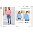 thumbnail image 6 of BTFBM Pullover Sweaters for Women Fall Crewneck Slouchy Long Sleeve Sweater Loose Casual Knit Tops Winter Clothes, 6 of 10