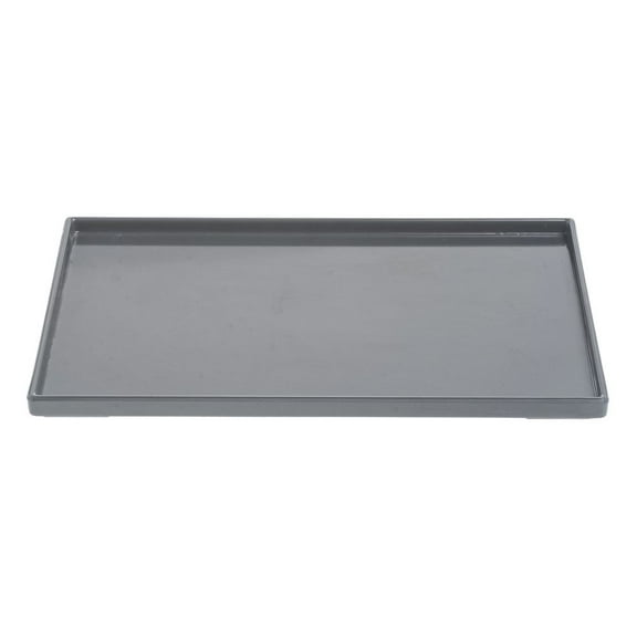 HUBERT® Grey Melamine Tray - 9 3/4" L x 6 3/4" W x 1/2" H