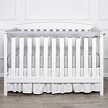 3 Piece Padded Baby Crib Rail Cover Protector Set From Chewing