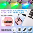 thumbnail image 2 of Mini Wrist Remote Control Car for Kids, 2.4GHz Watch Remote Control Car Toy USB Charging RC Car, 2 of 5