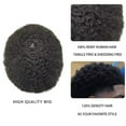 thumbnail image 5 of LYRICAL HAIR Toupee for Men Full Lace Mens Toupee Kinky Curly Hairpieces for Man Brazilian Human Hair Replacement Systems French Lace Male Hair Prosthesis, 5 of 7