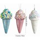 thumbnail image 3 of Adorno para árbol de Navidad, colgante de helado, decoración para árbol, puerta, repisa, embalaje de regalo, diseño colorido., 3 of 4