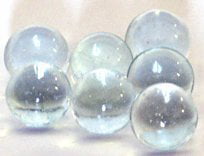 Clear Glass Round Marbles 4 lbs approximately 320 total 5/8" inch diameter 