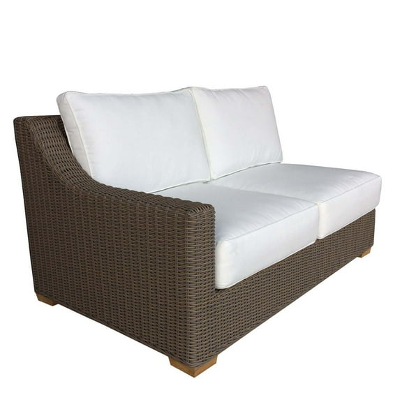 Padma's Plantation Nautilus Outdoor Left Facing Loveseat