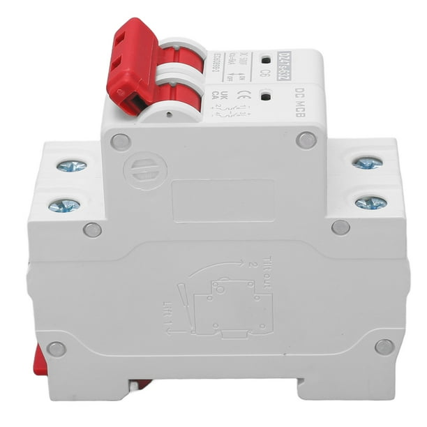 Disjoncteur Miniature, Interrupteur De Protection Contre Les Surcharges,  Installation De 35mm 500V 2P Pour Le Système D'alimentation Des Navires 