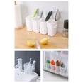 thumbnail image 6 of Clear Fridge Side-Door Storage Bins 2-Pack, Stackable Food-Saver Boxes with Drain Tray for Berries, Herbs & Leftovers, Bpa-Free 1.2-Qt & 2-Qt Sizes, Space-Saving Kitchen Organizer, 1X Storage Box, 6 of 8