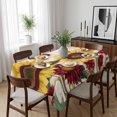 thumbnail image 6 of Sunflower Farmhouse Table Cloth Waterproof Tablecloths, Spring Summer Retro Butterfly Flowers Tablecloth Dining Table Cover for Kitchen Party Tabletop Outdoor, Rectangle Tablecloth 52x70 Inch, 6 of 9
