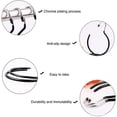 thumbnail image 4 of Colgador de anillo para bufanda, soporte para corbata, gancho para bufanda, soporte antideslizante para corbata, gancho para sombrero, estante de almacenamiento para bufanda, cinturón, bolso, 5 uds., 4 of 5