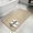 Beige, variant on Brown Gingham Washable Area Rugs for Living Room Bedroom, Large Non Slip Indoor Floor Carpet Absorbent Low Pile Modern Minimalist Geometric Plaid Door Mat Rugs for Bathroom Entryway 63"x90.6"