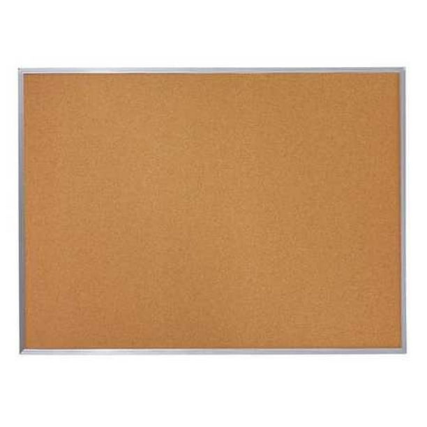 QUARTET S733GGS Cork Bulletin Board 24"H x 36"W