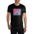 thumbnail image 6 of Mens MTV Music Television Symbol Black Short Sleeve Shirt-Medium, 6 of 7