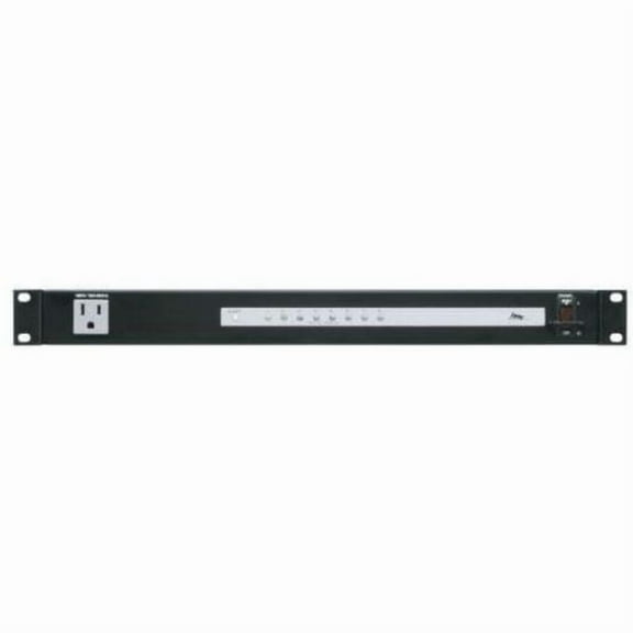Middle Atlantic RackLink Select RLNK-915R 9-Outlet PDU - Basic - NEMA 5-15P - 9 x AC Power - Network (RJ-45) - Horizontal - Rack-mountable