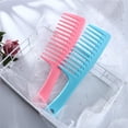 thumbnail image 5 of Peine de dientes anchos de 4 uds, peine grande para desenredar el cabello, peine para peinar, peine profesional para el cuidado del cabello de mujeres para rizado, mojado, 5 of 5