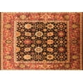thumbnail image 1 of Ahgly Company Indoor Rectangle Oriental Orange Traditional Area Rugs, 5' x 7', 1 of 4