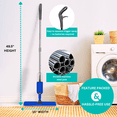 thumbnail image 2 of True & Tidy Clean Everywhere Spray Mop Kit with Reusable Microfiber Pads, Squeegee & Refillable Bottle for Hardwood, Laminate & Tile, 2 of 8