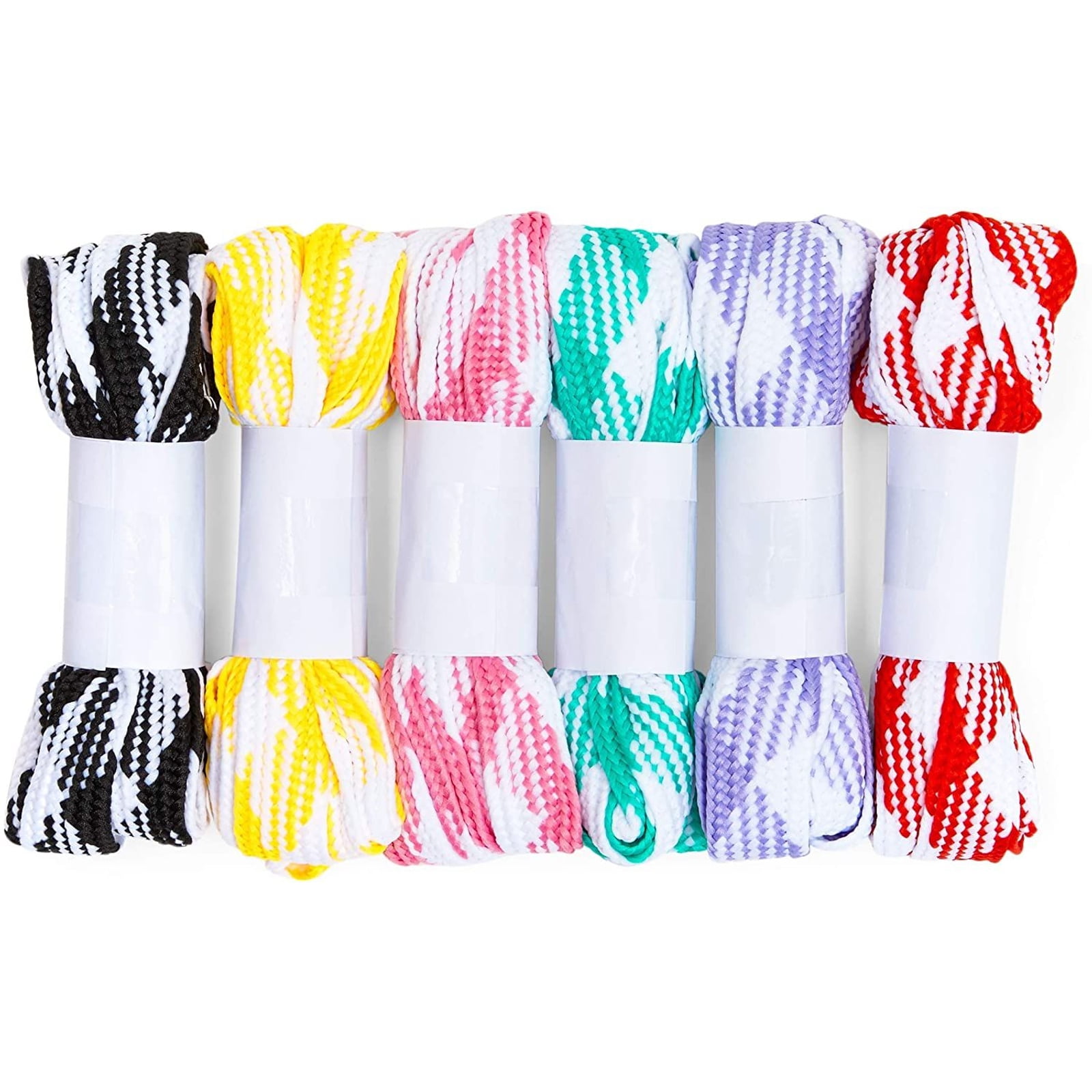 Flat Colorful Replacement Shoelaces 40 Colors NEW Laces BUY 2 GET 1 FREE 