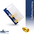 thumbnail image 3 of MAACFLOW Latón 1/4"" Macho NPT a 1/4"" Manguera ID Barb Manguera Adaptador Conector (Paquete de 2), 3 of 5