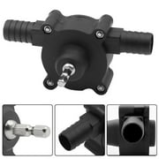 KITPIPI, Black, Electric, Hand Drill Pump Self Priming Water Transfer Pump, 30 - 40L Per Minute