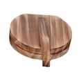 thumbnail image 3 of Prensa de tortillas de madera, herramienta para prensar masa, prensador de masa para empanadillas, cocina Estilo B, 3 of 9