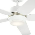 thumbnail image 3 of 300059MWH Kichler Lighting Maeve - 52 Inch Ceiling Fan with Light Kit-White Finish, 3 of 3