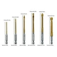 thumbnail image 5 of ROCKROK 6Pcs Hexagonal Shank Drill Kit Precision Alloy Steel for Professional Use, 5 of 8