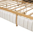 thumbnail image 4 of Historyli Go5H Queen Size Platform Bed Frame With Headboard, Metal Lath, 4 Drawers, Anti Sagging Mattress Support Durability And Stability Queen Size Bed, No Box Spring Needed, 4 of 9