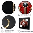 thumbnail image 3 of Designart "The Enigmatic Lullaby Of A Mysterious Beetle I" Insects & Bugs Floater Framed Wall Art Living Room, 3 of 5