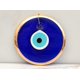 thumbnail image 5 of Colgante de pared Evil Eye Erbulus de 5.3 pulgadas, cristal azul con cuerda dorada, 5 of 6