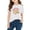 White, variant on Babcutegg Kid Girls School Uniform Lapel Causal Fashion Comfortable Back to School Wear Campus Style Summer Clothes for Girls Gray Size 4