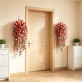 thumbnail image 6 of SLYNSHome Artificial Trailing Daisy Hanging Flowers, Realistic Silk Floral Vine Wall Ornament,Fake Greenery Garland For Patio, Porch, Wedding & Indoor Home Hanging Decor,Hot Pink, 6 of 6