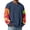 Dark Blue, variant on Mens Sweatshirts Shirt Casual Long Sleeve Pullovers Color Block Camo Boho Ribbed Knit Tee Spring Fashion V Neck Clothing Coffee 2XL