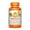 Sundown Naturals Omega Fatty Acid Supplements, Gels, 50 Count