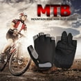 thumbnail image 2 of Guantes de ciclismo de medio dedo Antideslizante Transpirable MTB Bike Hombres Mujeres Guante deportivo Hugtrwg  Para estrenar, 2 of 5