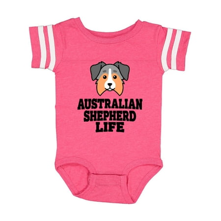 

Inktastic Australian Shepherd Life Gift Baby Boy or Baby Girl Bodysuit