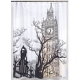 thumbnail image 1 of Live Life Heavy Weight Fabric Shower Curtain (70" x 72") - Big Ben, 1 of 2