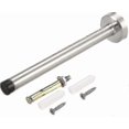 thumbnail image 3 of Stainless Steel Door Stop Wall Mounted Rubber Bumper 200mm High, Heavy Duty Door Stopselected Products, 3 of 4