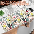 thumbnail image 6 of Mouse Pad Large Summer Flower Non-Slip Gaming Desk Mat with Stitched Edge Laptop Keyboard Desk Pad for Work Home Gaming (35.4 x 15.7 Inches), 6 of 6