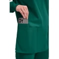 thumbnail image 4 of Cherokee Women's Snap Front Scrub Jacket with 3 Pockets and Knit Cuff - WW340, 4 of 10
