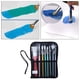thumbnail image 4 of Juego de Brocha de Formas Diferentes: Pelo de Nailon Multicolor Zulema pinceles, 4 of 8